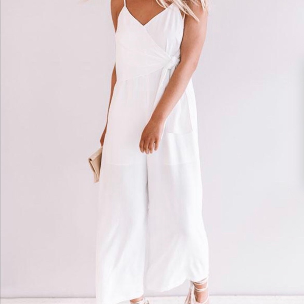 White Shop Impressions Jumpsuit